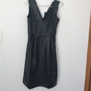 French connection pleather  dress